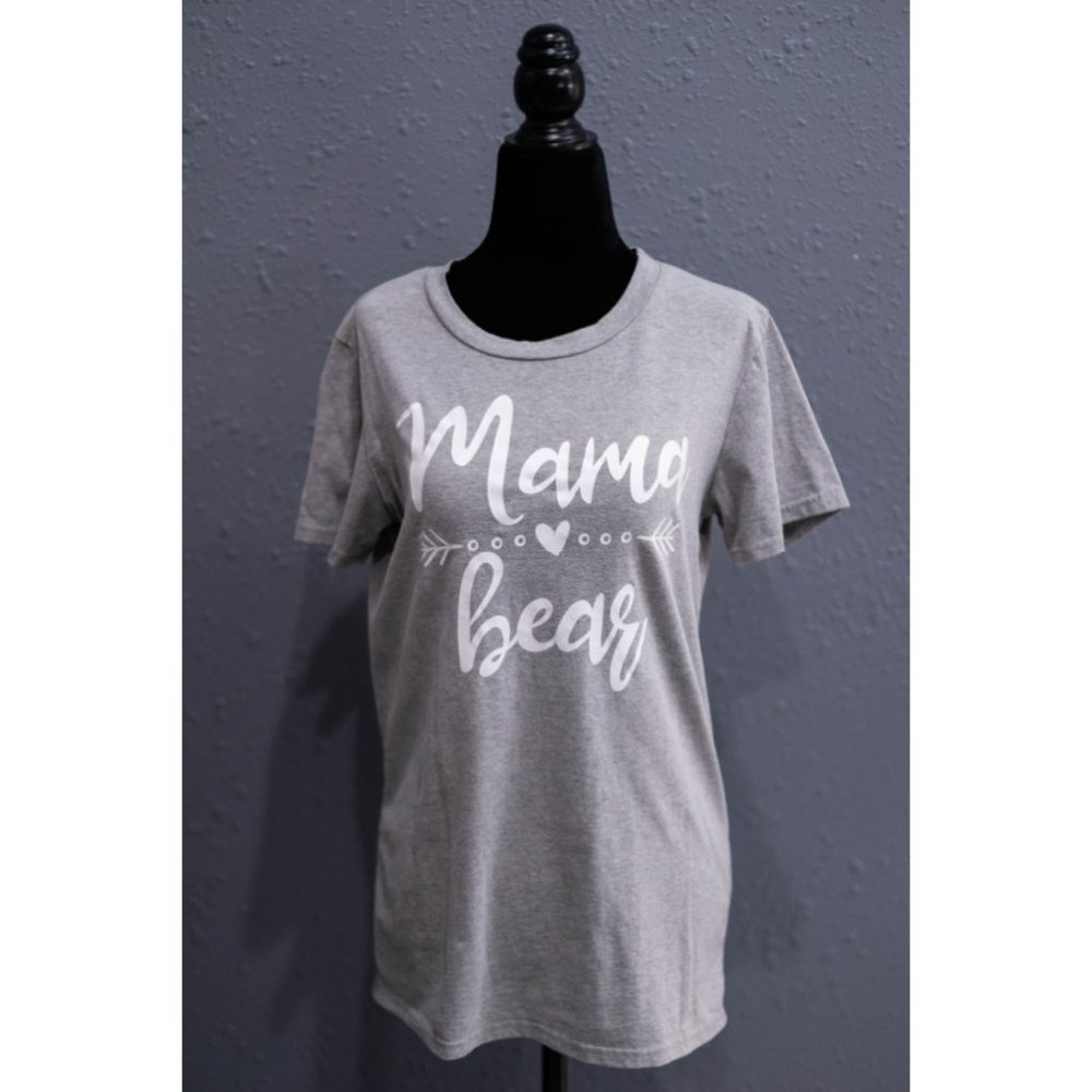 Uideazone Mama Bear T-Shirt, Size Small